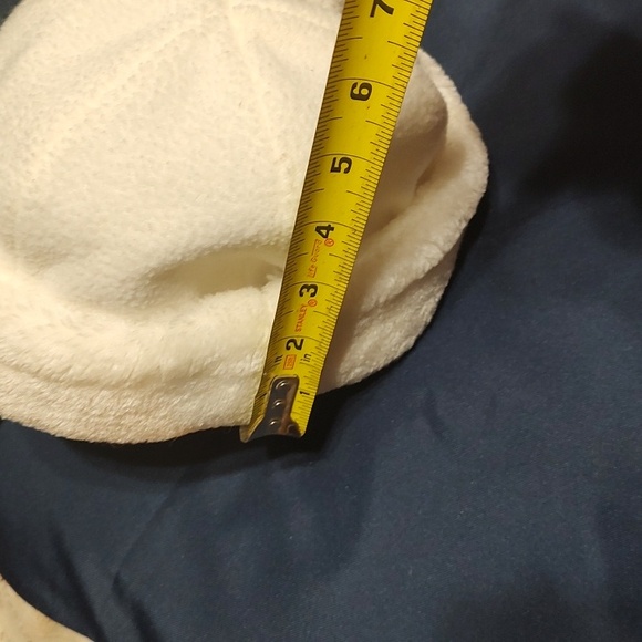 Cozy White Winter Beanie - Picture 3 of 5